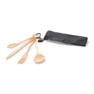 Finnish wooden camping cutlery