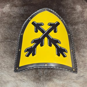 Lords of Lipé - Coat of Arms, medieval shield - metal
