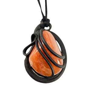 Cornaline - Pendentif grosse pierre