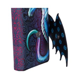 Blue dragon, wallet, 18.5cm