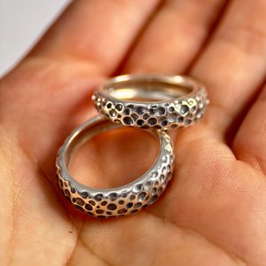 MEGALITH, sterling silver ring
