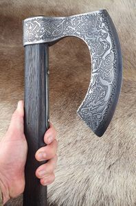 CONNOR LUXURY ETCHED AXE - AXT, SCHLAGWAFFEN{% if kategorie.adresa_nazvy[0] != zbozi.kategorie.nazev %} - WAFFEN{% endif %}