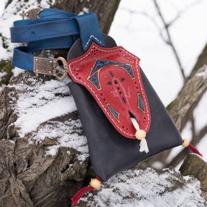 CAROLINUM, MEDIEVAL BAG AND BELT - BAGS, SPORRANS{% if kategorie.adresa_nazvy[0] != zbozi.kategorie.nazev %} - LEATHER PRODUCTS{% endif %}