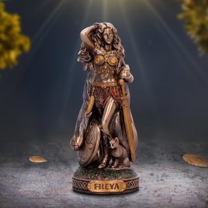 Freya Goddess of Love and Fertility, figurine 8,5 cm