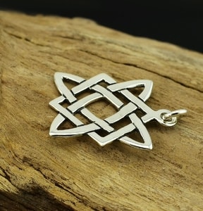 étoile de Svarog, pendentif en argent