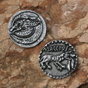 MACCIUS, celtic tetradrachm, replica
