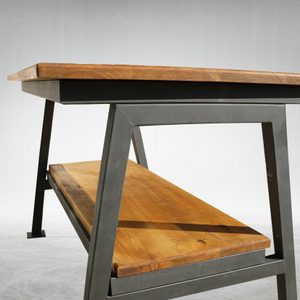 INDUSTRIAL - DESIGN TABLE - FORGED IRON HOME ACCESSORIES{% if kategorie.adresa_nazvy[0] != zbozi.kategorie.nazev %} - SMITHY WORKS, COINS{% endif %}