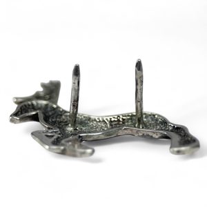 CELTIC DEER - Herne, sterling silver rivet for leather