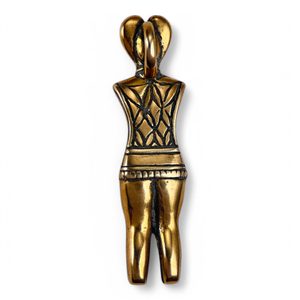 Guerrier celtique, prince de Glauberg, pendentif en bronze