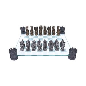 DRAGON CHESS KINGDOM OF THE DRAGON 43CM - FIGURES, LAMPS, CUPS{% if kategorie.adresa_nazvy[0] != zbozi.kategorie.nazev %} - PAGAN DECORATIONS{% endif %}