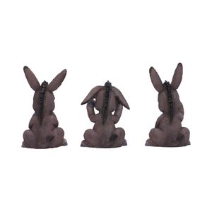 Donkeys, Can't See, Can't Speak, Can't Hear 3 pieces