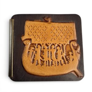 VIKING SHIP, leather wallet