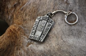 HUSSITE SHIELD, KEY RING, ZINC - KEYCHAINS{% if kategorie.adresa_nazvy[0] != zbozi.kategorie.nazev %} - JEWELLERY - BRONZE, ZINC{% endif %}