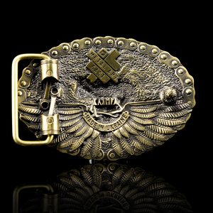 Cosaque - BORN TO BE FREE, boucle de ceinture, laiton