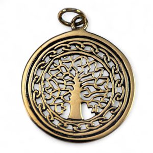 ARBRE DE VIE, pendentif en bronze
