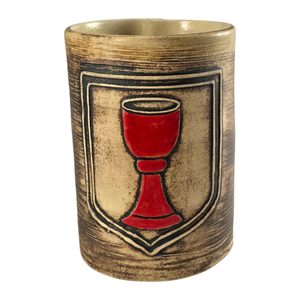 Hussite chalice, ceramic mug
