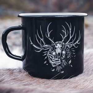 LESHY Slavic Forest Spirit Enamel Mug