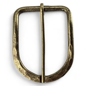 Belt buckle 40mm, old brass