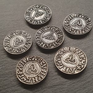 SIHTRIC II.,Northumbira, um 940 Nachbildung einer Wikingermünze, Zink