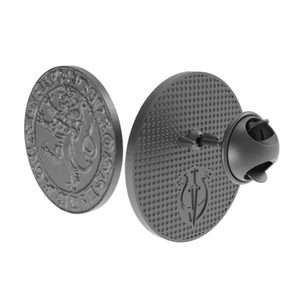 Prague groschen, pin, zinc