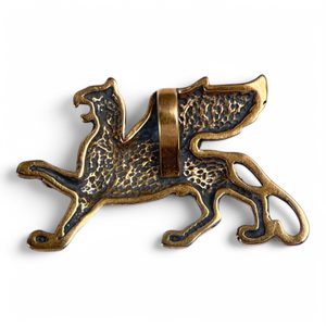 GRYF - pendentif, bronze
