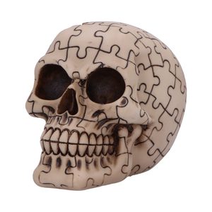 Puzzled - Skull, decoration 11.7cm