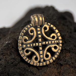 Sun Cross, 5th century, Prague - Zličín, Bohemia, small
