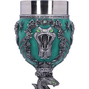 HARRY POTTER SLYTHERIN COLLECTIBLE GOBLET 19.5CM - HARRY POTTER{% if kategorie.adresa_nazvy[0] != zbozi.kategorie.nazev %} - LICENSED MERCH - FILMS, GAMES{% endif %}