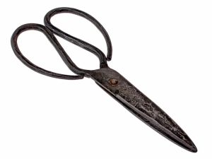 Medieval scissors, forged