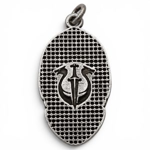 Odontochile Trilobite Pendant, zinc
