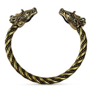 FIANNA, Celtic Deer, bracelet, brass