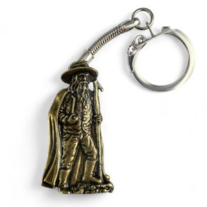 Krakonoš key ring, zinc old brass