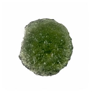Moldavite, a Tektite from the Czech Republic – Sphere Shape
