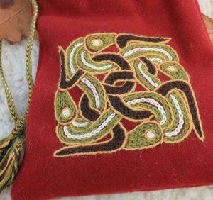 VIKING POUCH, textile, Gotland