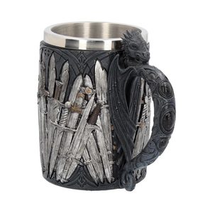 MEDIEVAL SWORD DRAGON TANKARD GOTHIC FANTASY MUG - TASSES, VERRES, OREILLERS{% if kategorie.adresa_nazvy[0] != zbozi.kategorie.nazev %} - DÉCORATIONS D'INTÉRIEUR{% endif %}