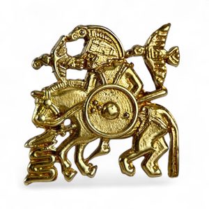 VENDEL, rivet de ceinture décoratif, laiton