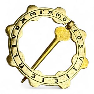 Medieval brooch, 13th century, France or England