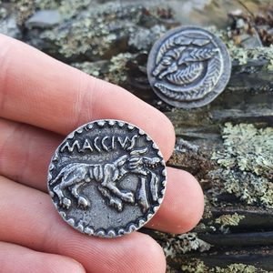 MACCIUS, celtic tetradrachm, replica