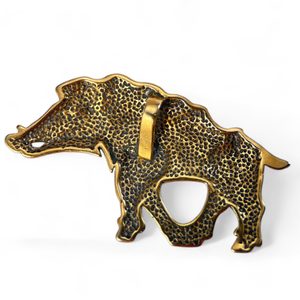 COLLACH - Celtic Boar pendant, bronze