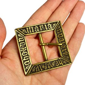 Mittelalterliche Gürtelschnalle, 15. Jahrhundert