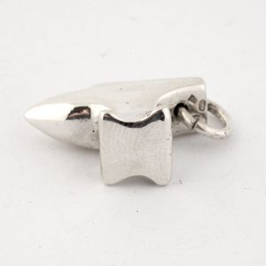 SMITH's ANVIL, sterling silver pendant