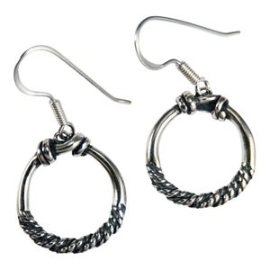 VIKING, silver earrings, Ag 925