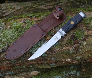 HUNTING KNIFE MIKOV 376-NH-1/Z WITH A SAW - SWISS ARMY KNIVES{% if kategorie.adresa_nazvy[0] != zbozi.kategorie.nazev %} - WEAPONS - SWORDS, AXES, KNIVES{% endif %}