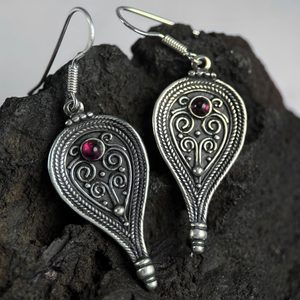 ROMA, ancient Roman earrings, silver