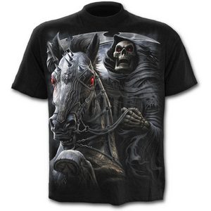 DEATH-RIDER - T-SHIRT BLACK - HERREN-T-SHIRTS, SPIRAL DIRECT{% if kategorie.adresa_nazvy[0] != zbozi.kategorie.nazev %} - T-SHIRTS, BOOTS - ROCK MUSIC{% endif %}