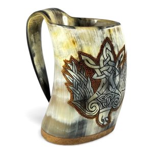 Falcon, Viking horn cup