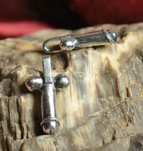 Roman Phallic Pendant, Hillington, Norfolk, silver 925
