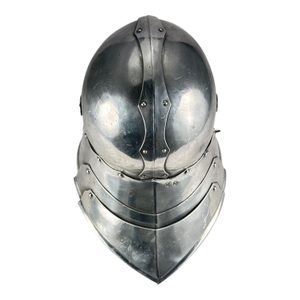 German sallet, medieval helmet - aluminium