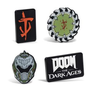 Set of magnets DOOM: The Dark Ages - Icons, 4 pcs