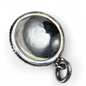 ISOLDA, Rainbow Moonstone, silver pendant
